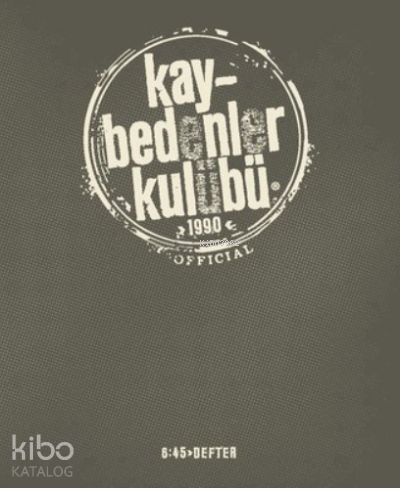 Kaybedenler Kulübü Kare Defter - Kitapiks.com