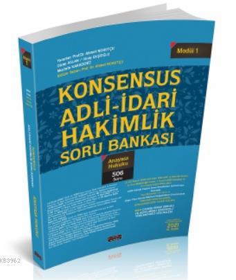 Konsensus Adli İdari Hakimlik Anayasa Hukuku Soru Bankası
