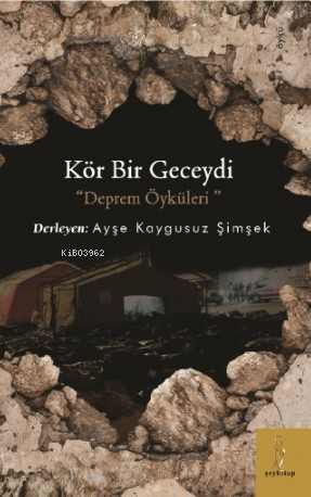 Kör Bir Geceydi Deprem Öyküleri - Kitapiks.com