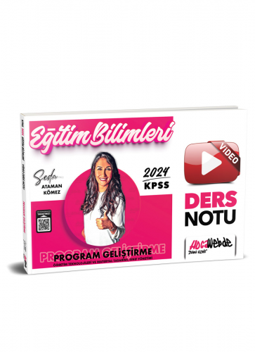 KPSS 2024 Eğitim Bilimleri Program Geliştirme Video Ders Notu - Kitapi
