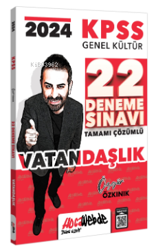 KPSS GK Vatandaşlık Tamamı Çözümlü 22 Deneme Sınavı 2024