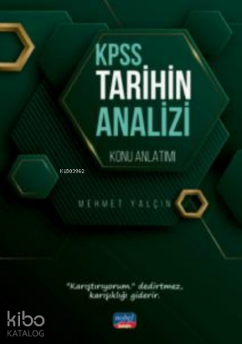 KPSS Tarihin Analizi - Konu Anlatımı - Kitapiks.com