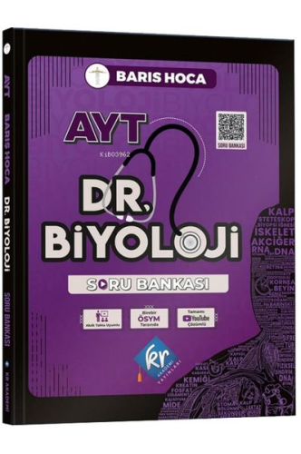 Kr Akademi Barış Hoca AYT Dr. Biyoloji Soru Bankası