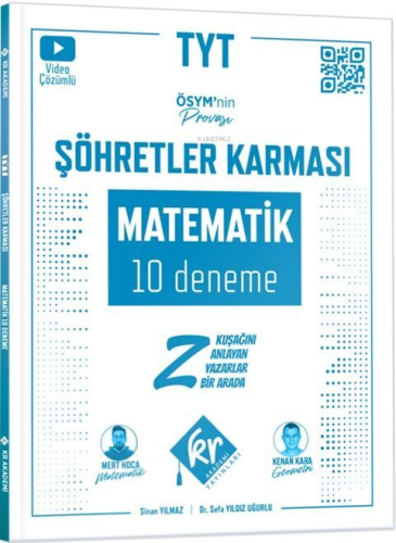 KR Akademi TYT Matematik Şöhretler Karması 10 Deneme - Kitapiks.com