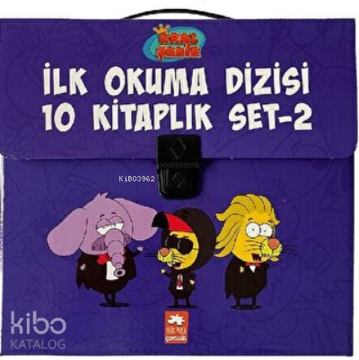 Kral Şakir İlk Okuma Dizisi Çantalı Set 2 (10 Kitap Takım) - Kitapiks.