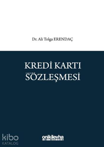 Kredi Kartı Sözleşmesi - Kitapiks.com