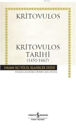 Kritovulos Tarihi (1451-1467) - Kitapiks.com
