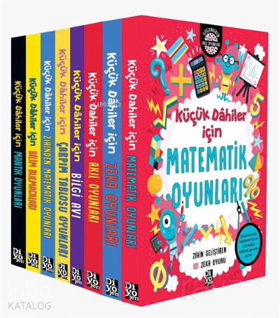 Küçük Dahiler Serisi (8 Kitap Set) - Kitapiks.com