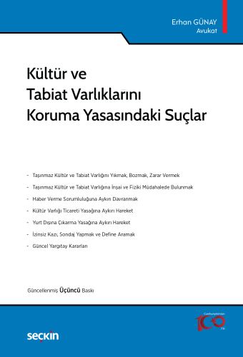 Kültür ve Tabiat Varlıklarını Koruma Yasasındaki Suçlar - Kitapiks.com