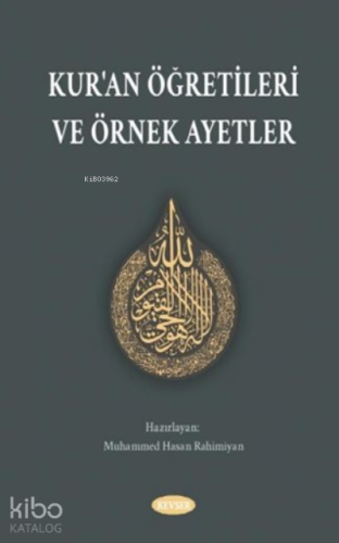 Kur'an Öğretileri Ve Örnek Ayetler Cep Boy - Kitapiks.com