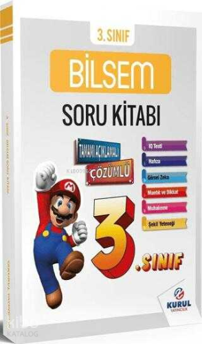 Kurul Yayıncılık 3.Sınıf Bilsem Soru Kitabı