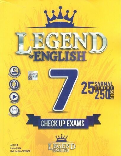 Legend English 7. Sınıf Check Up Exams - Kitapiks.com