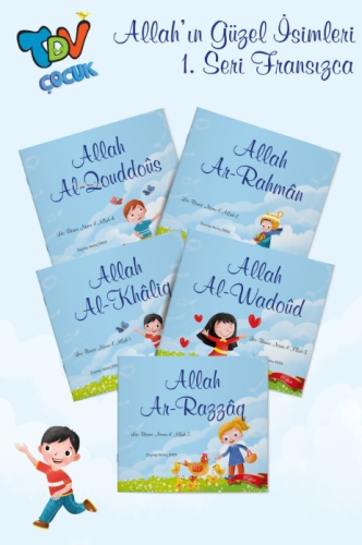 Les Beaux Noms d'Allah ;(Allah’ın Güzel İsimleri 1 Set 5 Kitap) - Kita