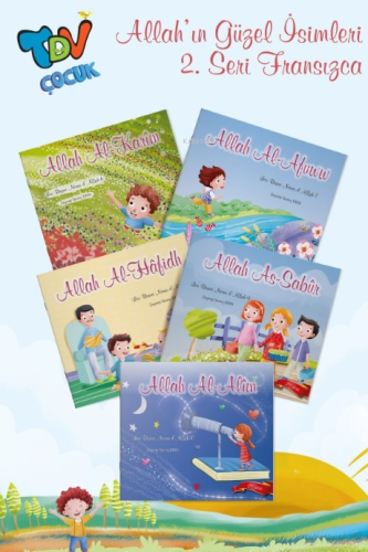 Les Beaux Noms d'Allah ;(Allah’ın Güzel İsimleri 2 Set 5 Kitap) - Kita