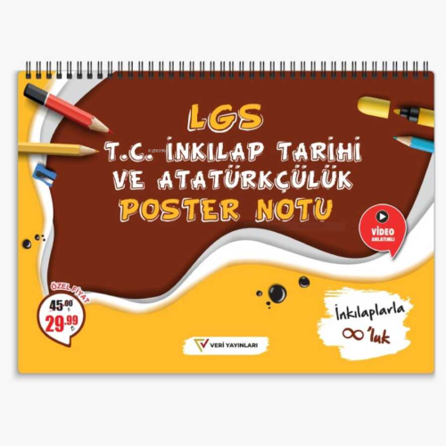 LGS T.C. İnkılap Tarihi ve Atatürkçülük Poster Notu
