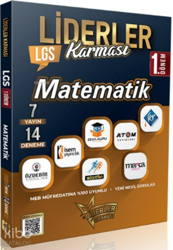 Liderler Karması 8. Sınıf LGS 1. Dönem Matematik 7 Yayın 14 Deneme