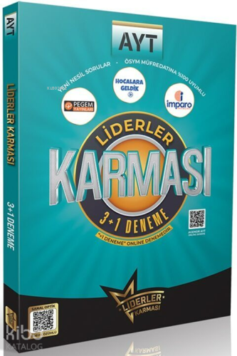 Liderler Karması AYT 3+1 Deneme Seti - Kitapiks.com