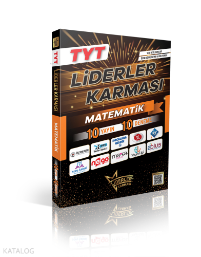 Liderler Karması TYT Matematik Branş Denemeleri - Kitapiks.com