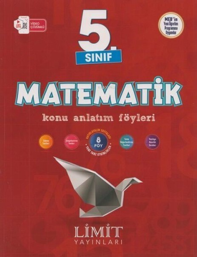 Limit 5. Sınıf Matematik Konu Anlatım Föyleri - Kitapiks.com