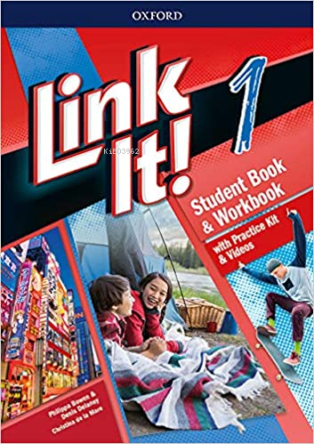 Link It! 1 Student Book & Workbook With Practice Kit & Videos - Kitapi