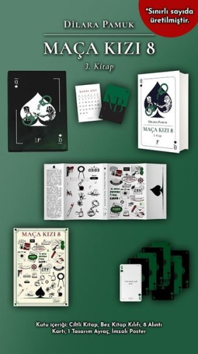 Maça Kızı 8 - 3. Kitap Seti - Kutulu - Kitapiks.com