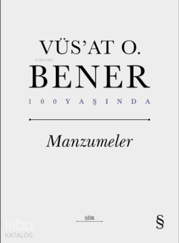 Manzumeler