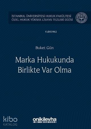 Marka Hukukunda Birlikte Var Olma - Kitapiks.com