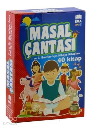 Masal Çantası (40 Kitap) 1 Ve 2. Sınıflar İçin