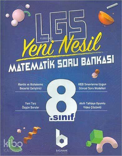 Matematik Soru Bankası;LGS Yeni Nesil - Kitapiks.com