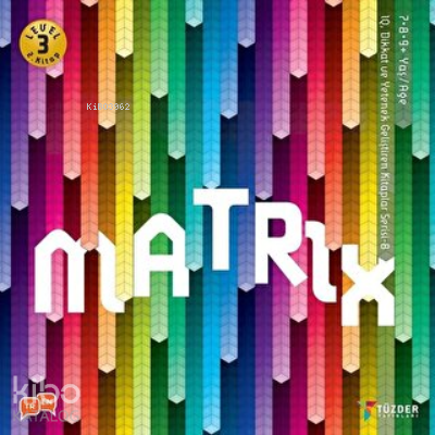 Matrix - Level 3-2.Kitap - IQ ve Yetenek Serisi - İlkokul