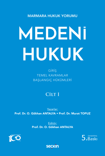 Medeni Hukuk Cilt: I - Kitapiks.com