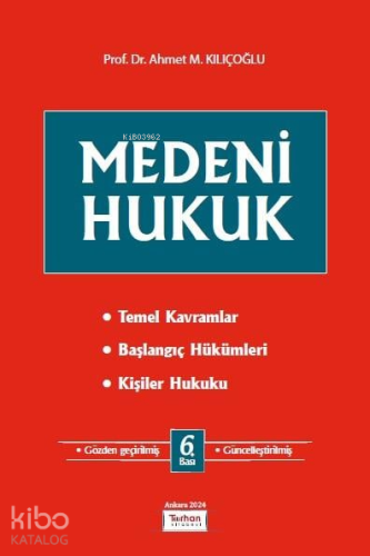 Medeni Hukuk - Kitapiks.com