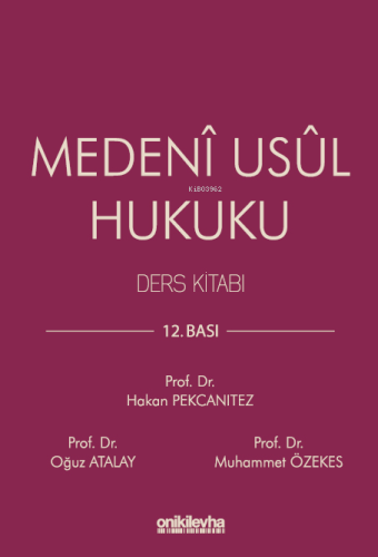 Medeni Usul Hukuku - Ders Kitabı