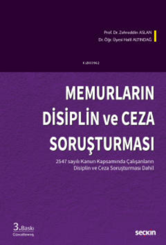 Memurların Disiplin ve Ceza Soruşturması