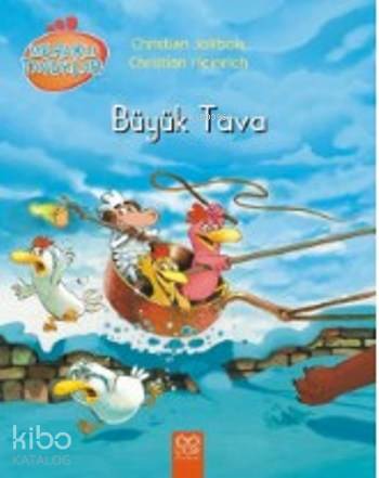 Meraklı Tavuklar Büyük Tava