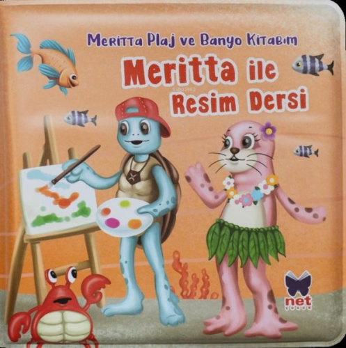 Meritta İle Resim Dersi - Meritta Plaj ve Banyo Kitabım - Kitapiks.com