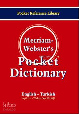 Merriam-Webster's Pocket Dictionary; English-Turkish (İngilizce-Türkçe