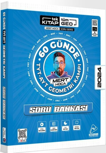 Mert Hoca 2024 TYT AYT 60 Günde Geometri Kampı Soru Bankası - Kitapiks