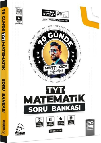 Mert Hoca 2025 TYT 70 Günde Matematik Soru Bankası - Kitapiks.com