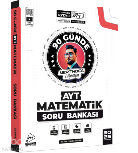 Mert Hoca Yayınları 2025 90 Günde AYT Matematik Soru Bankası