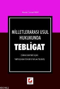 Milletlerarası Usul Hukukunda Tebligat
