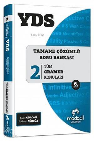 Modadil Yds Tamamı Çöz. Soru Bankası Serisi 2 - Kitapiks.com
