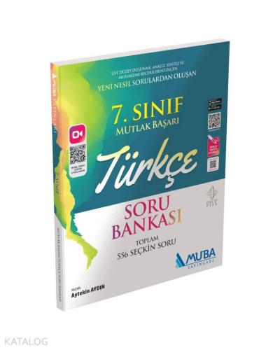 Muba Yayınları 7. Sınıf Türkçe Mutlak Başarı Soru Bankası Muba