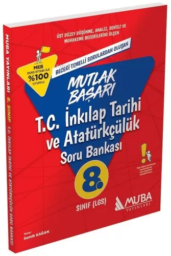 Muba Yayınları 8. Sınıf LGS TC İnkılap Tarihi ve Atatürkçülük Mutlak Başarı Soru Bankası