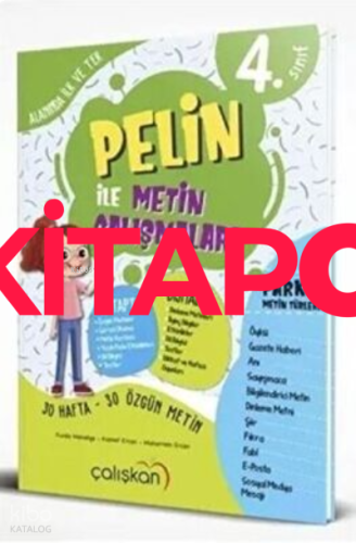 Mucit Yayınları 4. Sınıf Pelin ile Metin Çalışmaları