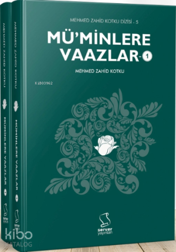 Mü'minlere Vaazlar (2 Cilt Takım)