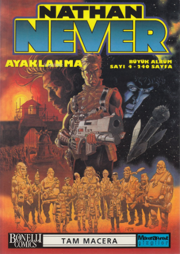 Nathan Never Büyük Albüm Sayı: 4 ;Ayaklanma