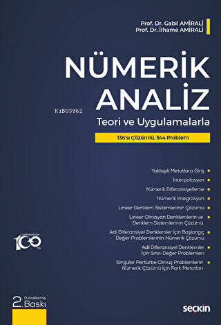 Nümerik Analiz - Kitapiks.com
