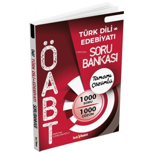 Öabt Türk Dili Ve Edebiyatı Tamamı Çözümlü Soru Bankası