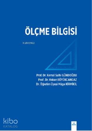 Ölçme Bilgisi - Kitapiks.com